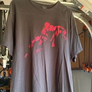 Marvel Black and Red Spider-Man Short Sleeve Tee